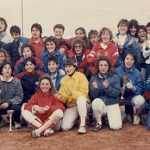 El Equipo Nacional después de disputar el Torneo Internacional de Trento (Italia) en 1986