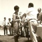 Ricardo Abete (Irabia) en el Campeonato Infantil celebrado en Tarazona en 1971