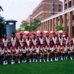 Equipo Olímpico en la Villa en 1992